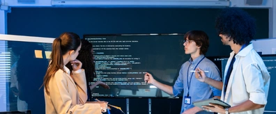 Cloud infrastructure racks in a data center